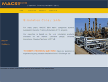 Tablet Screenshot of macse.ca